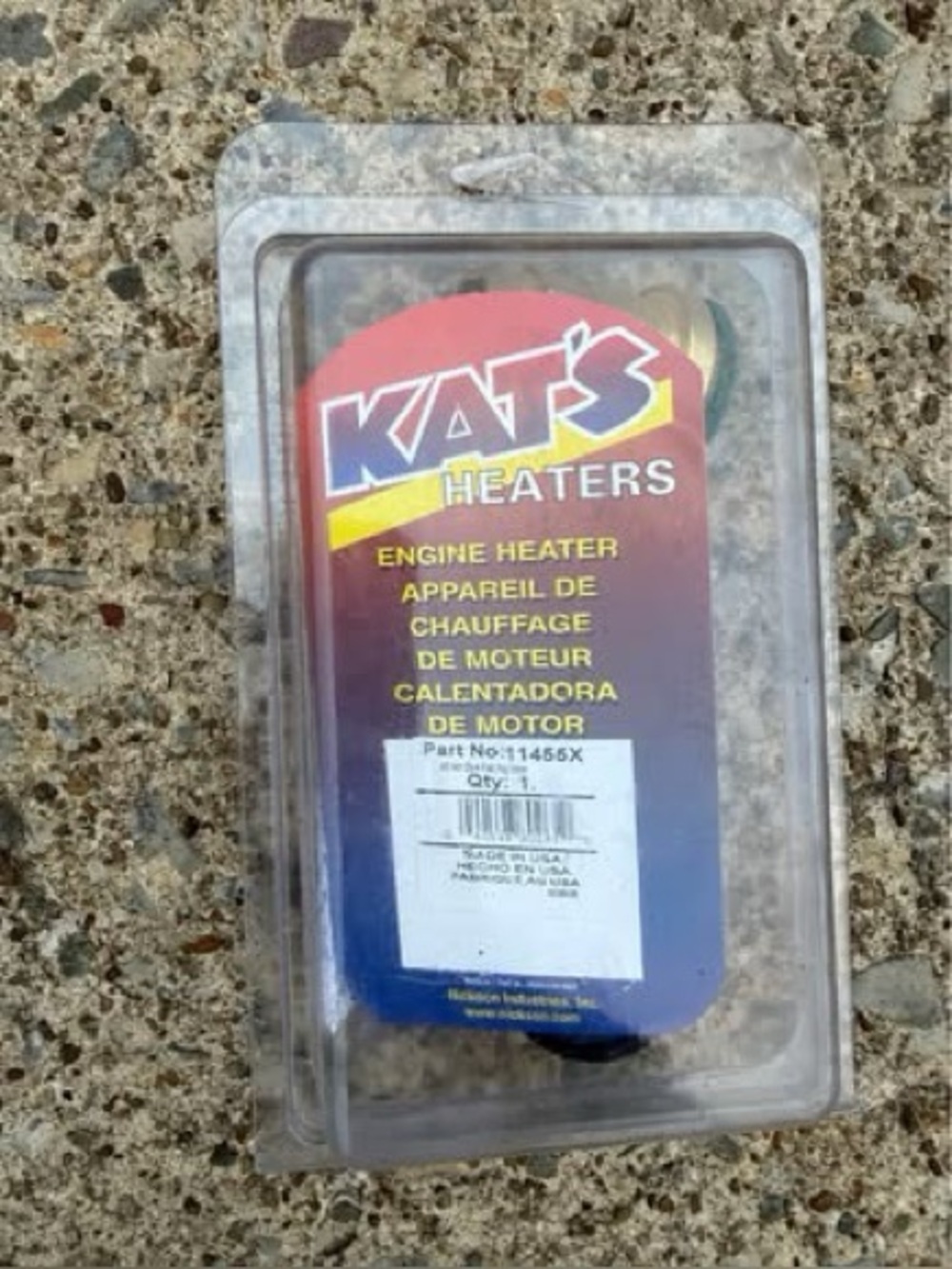 New, Never Used, KATS Engine Heater 28mm Frost Plug 400 Watt